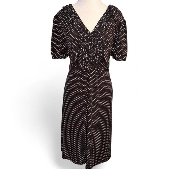 Rabbit Rabbit Rabbit Polka Dot Dress 16W - Picture 1 of 8